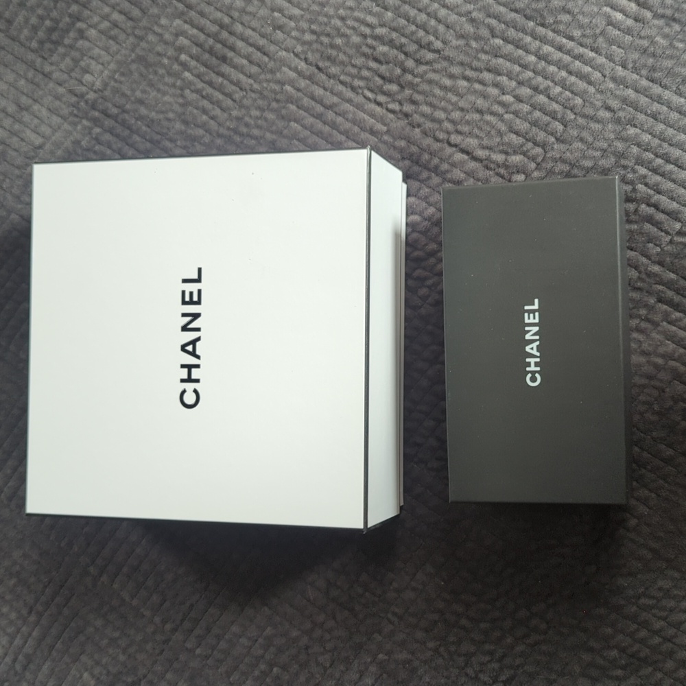 2 Chanel boxes